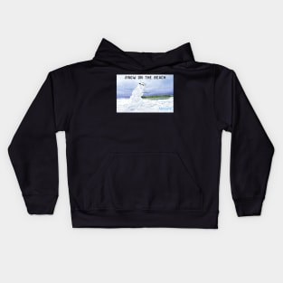 Snow on the beach Midnights Kids Hoodie